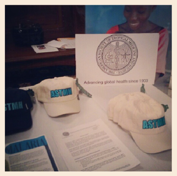 ASTMH table at the event.